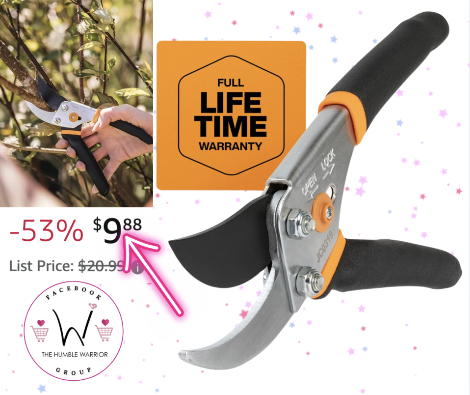 Fiskars Bypass Pruning Shears!